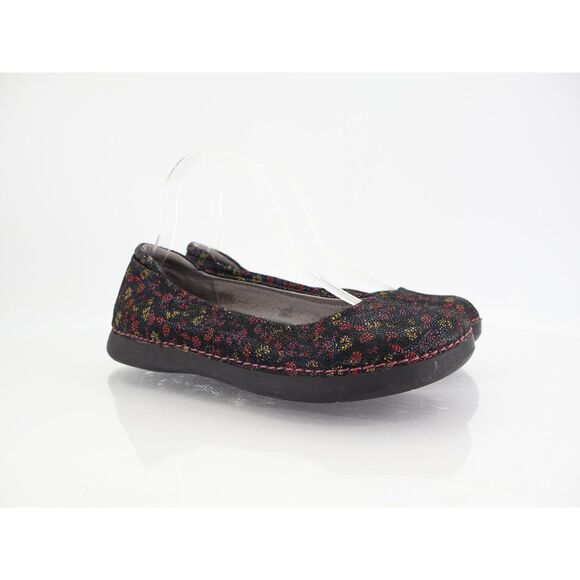 Alegria Peta Ditzy Do Ballet Flats Women's Size 7.5 Multicolor Slip On Shoes - Picture 1 of 13